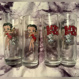 Betty Boop Shot Glasses